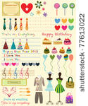 very sweet girl design...