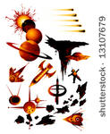 stylized space clip art