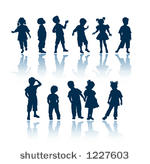 kids silhouettes. to see all my ...