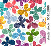 seamless white pattern with...