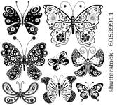 collection black and white...