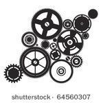 silhouette clockwork
