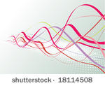abstract lines background ...