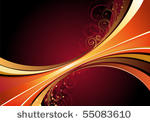 vector illustration of red...