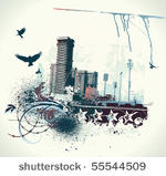 vector illustration of urban...