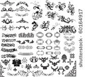elements for design decoration