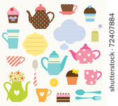 vector illustration of tea...