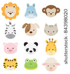 vector illustration of animal...