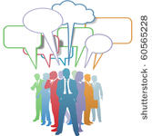 group of colorful business...