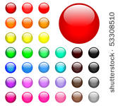 colorful round buttons