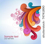 background with colorful...
