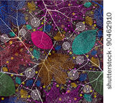 seamless pattern with abstract...