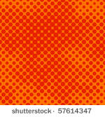 decorative retro orange...