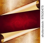 decorative golden background