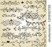 vector vintage floral  design...