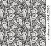 vector seamless abstract floral ...