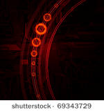 technology theme vector banner...