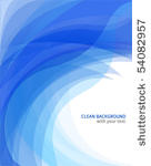 amazing abstract blue wave...