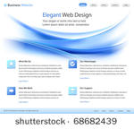 elegant web site design...