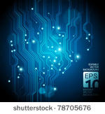 circuit board vector background