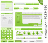 vector website design elements
