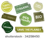 set of eco friendly  natural...