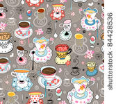 texture of the beautiful cups