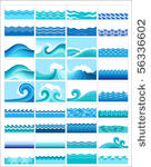 collection of marine waves ...