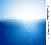 blue water background. vector...