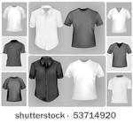 black and white sporty polo...