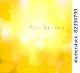 autumn background with yellow...