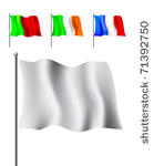 colored flags