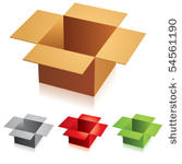 opened box