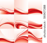 abstract vector background set. ...
