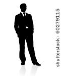 business man in suit and tie...
