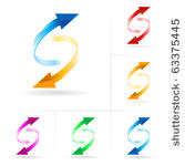 set  3 of different colored...
