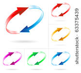 set  4 of different colored...