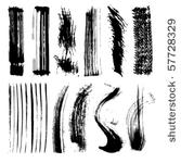 19 grunge brushes line