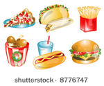 illustrations of different fast ...