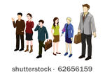 business people isometric...