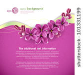 spring background for the...