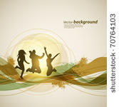 colour abstract background for...