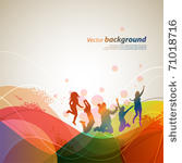 colour abstract background for...