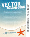 background for design on sea...