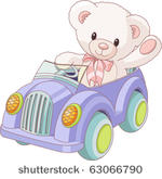illustration of cute teddy bear ...