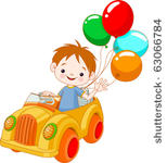 illustration of cute and funny...