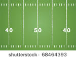 american football field vector...