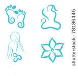 spa signs set