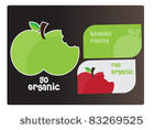 organic food icons