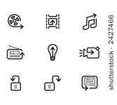 exclusive series of arrow icons....